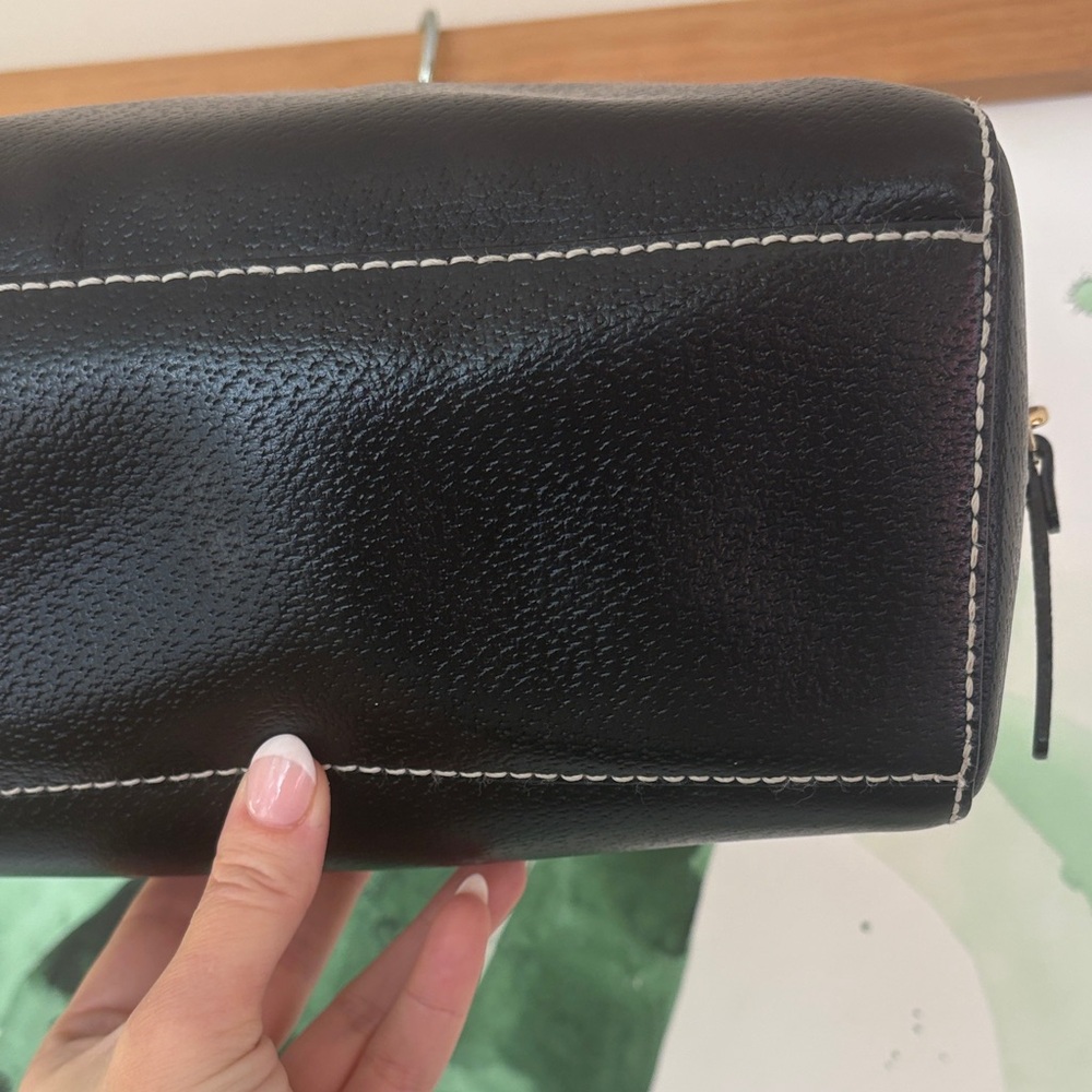 Kate Spade New York Two-Tone Satchel Bag – Black & Cream - Picture 5 of 15